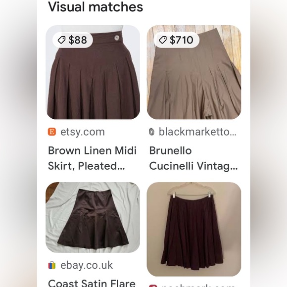 💝NEW💝J.R.Nites by Caliendo taffeta skirt - Picture 11 of 13